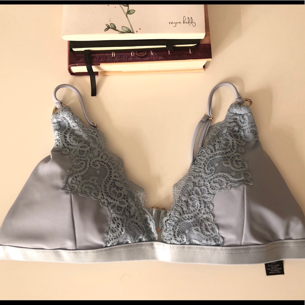 Baby blue swim suit top